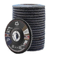 Merryland Flap Disc 5 inch Metal for Angle Grinder, 5inch 40 Grit T29 Flap Wheel 20 Pack, Blue Zirconium Corundum INOX Stainless Steel Iron Universal, Craft-Line FC1108214-20