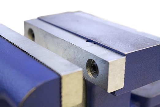 Yost Vises 855-D2 Industrial Grade Reversible Vise, 5.5", Blue