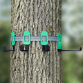 Tree Stand Strap Bow Hangers - Comes with 3 Metal Gear Hooks and 1bow Hanger Archery, for Tree Stand Platform Saddle Hunting Accessories-No Plastic Parts，Storage Bag Included