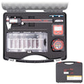 VINCA Digital Caliper Set, DCLA-01 6"/150mm Digital Caliper, 10ft Tape Measure, Digital Level, 63 in 1 Screwdriver Set, 6" Ruler