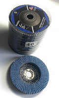 SIGNI 4" x 5/8" Premium Zirconia Flap Discs T27 10-Pack (Grit 40#)