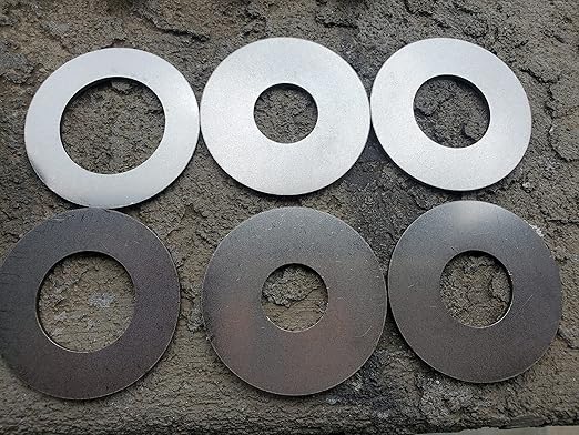 Coin Ring Puncher & Spacer Set | Punch Hole Metal Sheets Jewelry Making Tools | 5 Punches Ring Making Tool Made in USA | Centering Coin Punching Kit - 2.5 Pounds