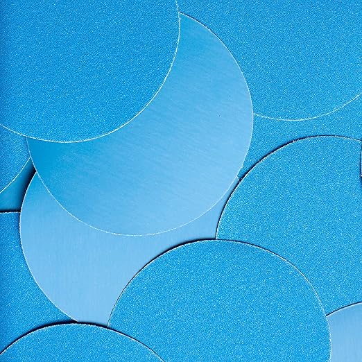 3M Stikit Blue Abrasive Disc Roll 36265, No Hole, Coating Removal, Body Repair, 80 Grade, 5 in, 50 Discs/Roll