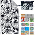 ECCOSOPHY Microfiber Beach Towel - Sand Free Towels are Quick Dry, Light Weight, Super Absorbent - Perfect Pool, Travel, Cruise, Camping Essentials - Oversized Extra Large for Adults 71x35 in